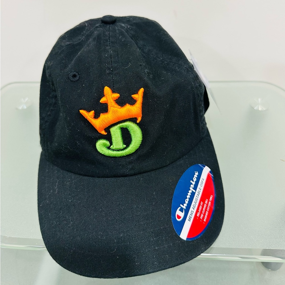 DRAFTKINGS CHAMPION‎ MENS ADJUSTABLE HAT, ONE SIZE, NWT